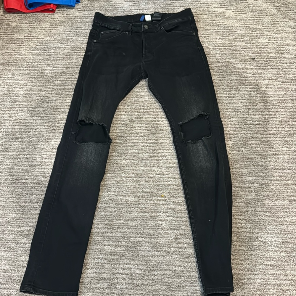 Men black Skinny Jeans